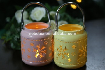 Chrismas decorative metal candle lantern metal lantern Metal Candle Holder Lantern