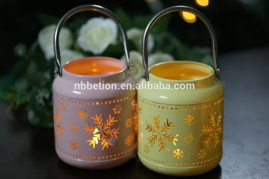 Chrismas decorative metal candle lantern metal lantern Metal Candle Holder Lantern