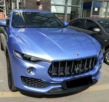 High quality Metal Metallic Chrome Mist Blue Color Wrap Film