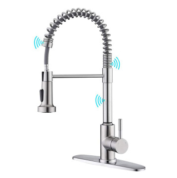 Touchless Kitchen Faucet with Pull Down Sprayer