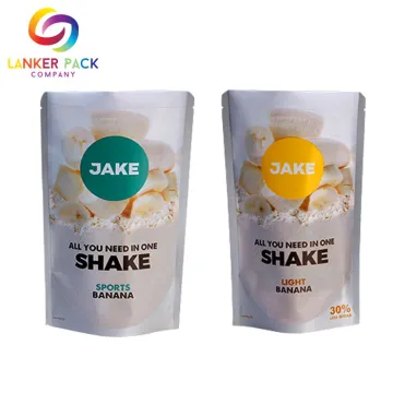 ECO Friendly Resealable Stand Up Pouch For Snack