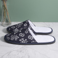 Algodão Lightweight Hotel Unissex Travel Slipper para homens