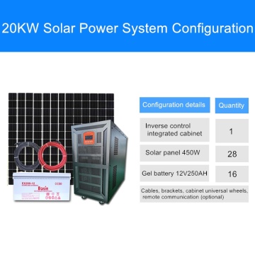 Inverter di potenza di onda sinusoidale da 20kW con funzione UPS