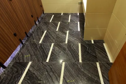 granite flooring cosmic black granite GIGA