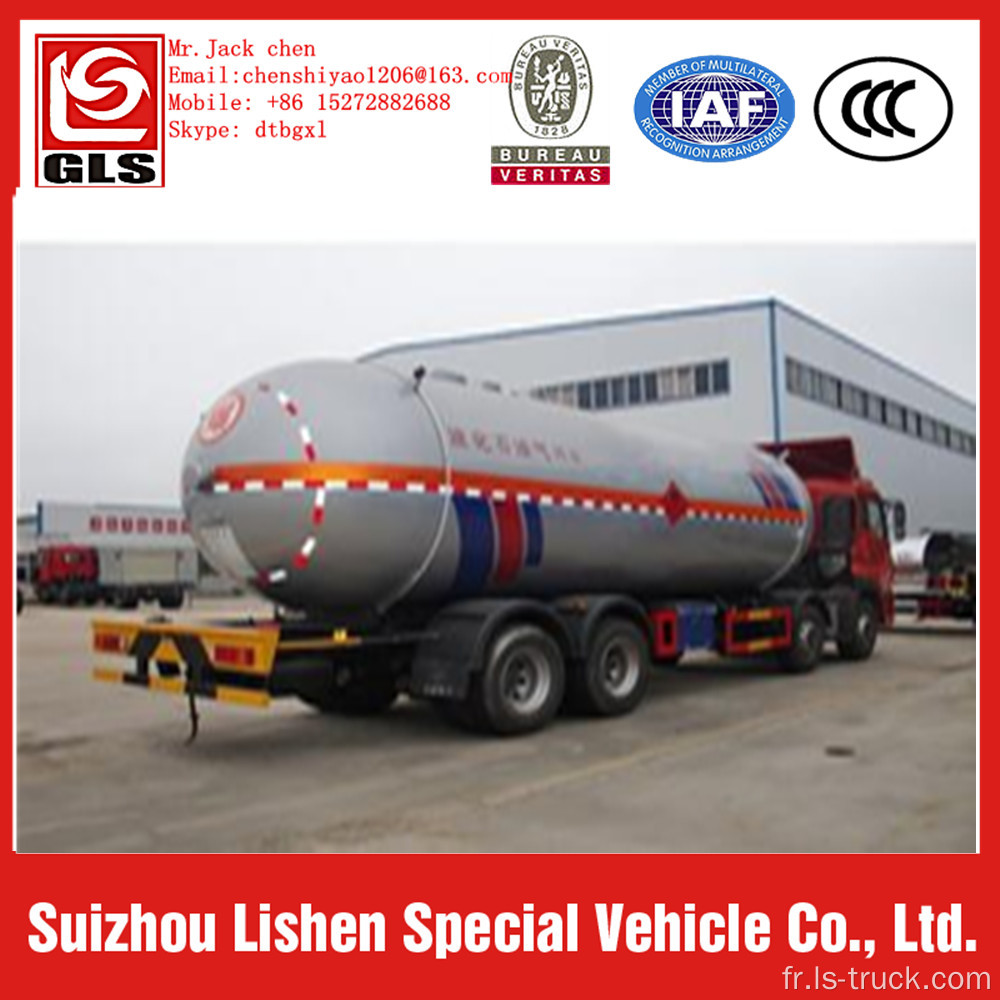 Dongfeng 8x4 lpg camion citerne de gaz