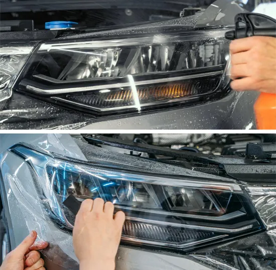 paint protection film headlight
