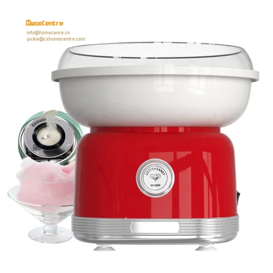 Electric Retro Cotton Candy Floss Maker: Innovative Design for Sweet Treats