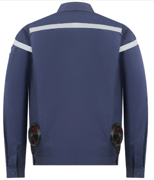 Air Guiding Cooling Fan Work Vest