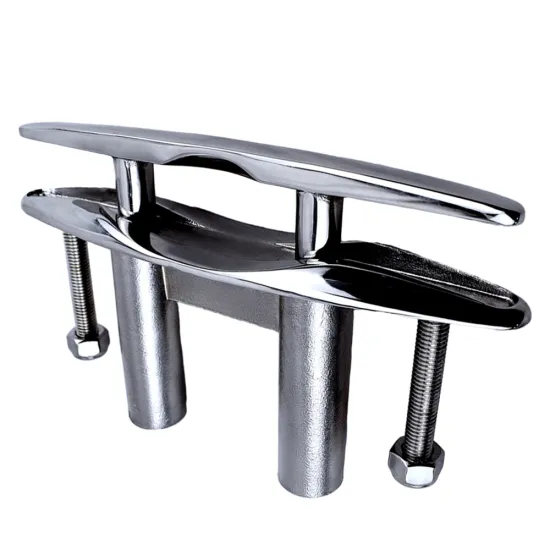 Stainless Steel Marine Boat Cleat - Shanghang Heavy Duty Mirror Polished Hitch Pull-Up Cleat