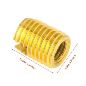 M8 round 10mm Carbon Steel Self-Tapping Inserts Fasteners Nut Type Metric System Carton Packing