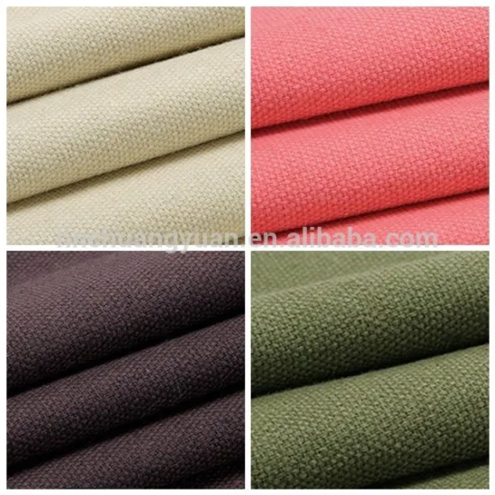 New Style Dyed Home Textile Canvas Fabric For Sofa Upholstery By Factory