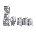 Jacket Beer Conical Fermentation Vessel Tank