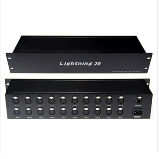 30-Port Art-Net Node LED RGB DMX Controller: Enhancing Lighting Control Efficiency