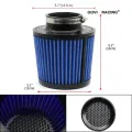 Filtro aria auto universale da 245 mm in altezza