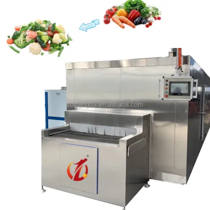 Qiangda IQF Freezing Tunnels - Quick-Freezing Food Tunnel Freezer