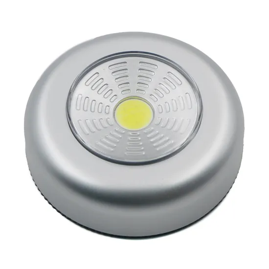 KSWING Modern Mini LED Night Light: Tap Push Touch Activated, Battery Operated, Indoor Closet & Cabinet Lighting for Bedroom