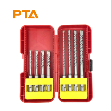 8pcs SDS Plus YG8 Rotary Hammer Drill Bit Set