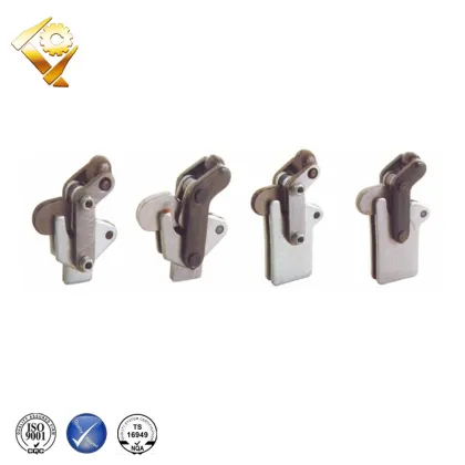 Heavy duty weldable toggle clamps