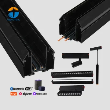 Aluminum Profile Stretch Ceiling Rail Lighting System for Russia
