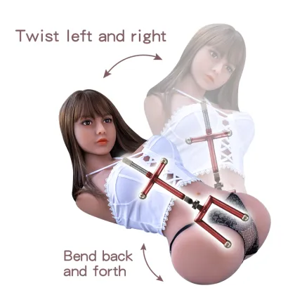 Missse Sex Doll Torso Half Body Silicone Sex Dolls for Men TPE Love Doll Realistic Vagina Big Boobs Pussy Adult Toys Products