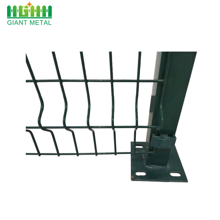 PVC Coated Triangle Bending Fence Garden Fence