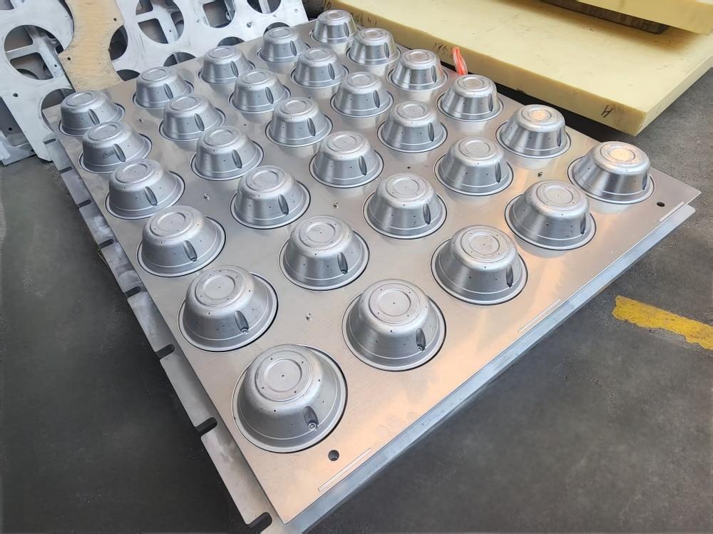 Pulp food box mold steady aluminum alloy mold
