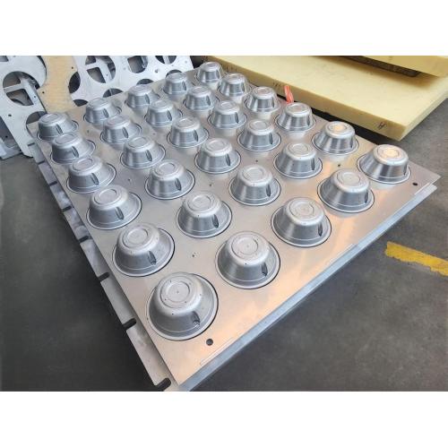 Moho de caja de alimentos pulp moho estable de aleación de aluminio