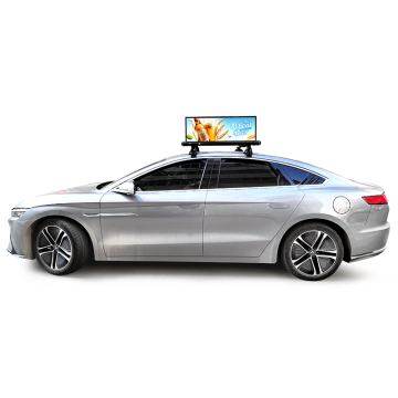 Programmable Car Roof LED Sign - P2.5 P3.33 P5 Double Sided Advertising for Outdoor Taxi Top Display (960x320mm)