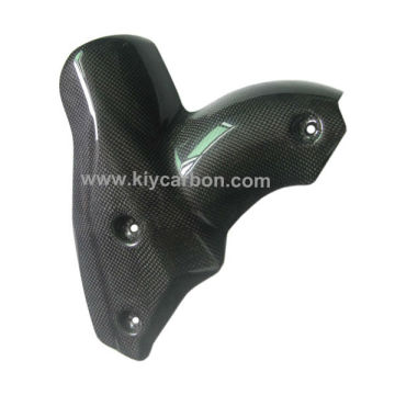 Carbon heat shield motorcycle parts for Ducati Streetfighter