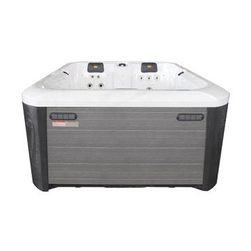 Freestanding acrylic whirlpool massage outdoor spa