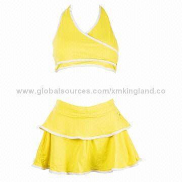 Women's Fitness Wear, Made of Polyester, Spandex