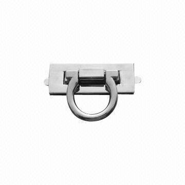 Fashion metal purse/bag/handbag lock, nickel-free
