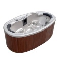 Couple Outdoor Hot Tub Spa Massage Bathtub