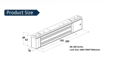 RFID Access Control Electronic Security Door Electronic Lock