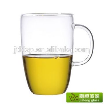 Hand made pyrex single wall glass Tea cup