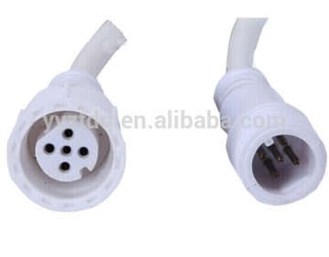 M18 5 pin waterproof connector cable male to female