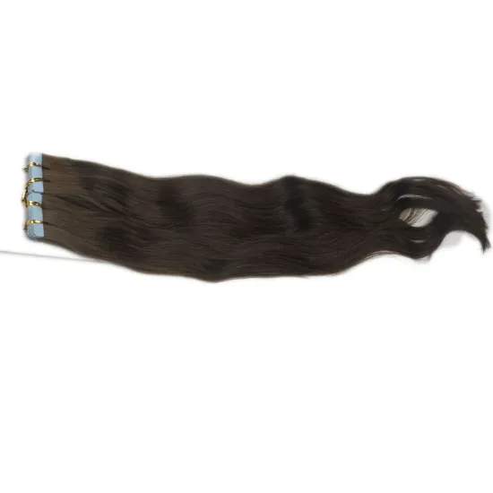 100% virgin cuticle european remy extensions curly double drawn tape hair extension human hair