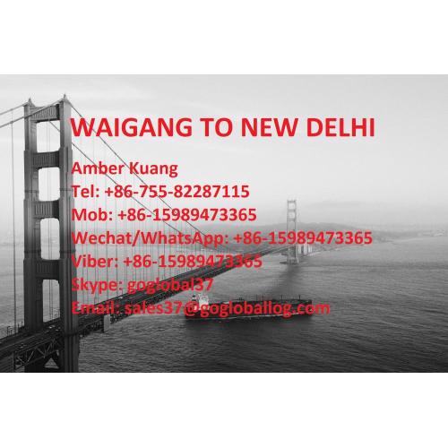 Shanghai Waigang Sea Freight to India New Delhi