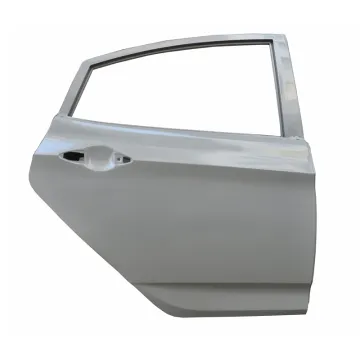 High Quality Car Steel Replacement Door Panel Rear Door for Hyundai Accent Blue 2012