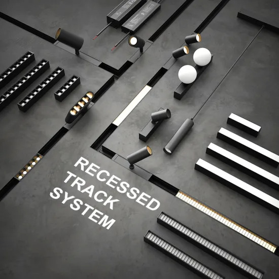 LED Ceiling Spotlights: Scon Magnetic Track Light for Home Decor