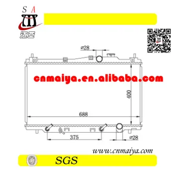 19010-PSA-901 autoparts for radiator