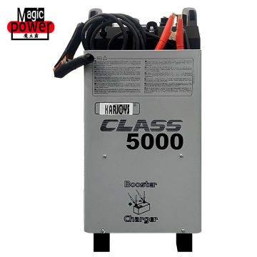 High-Quality Portable Smart Auto Car Battery Charger for 12V and 24V Fast Charging