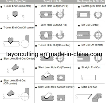 Gantry Type CNC Plasma & Flame Pipe Profile Cutting Machines