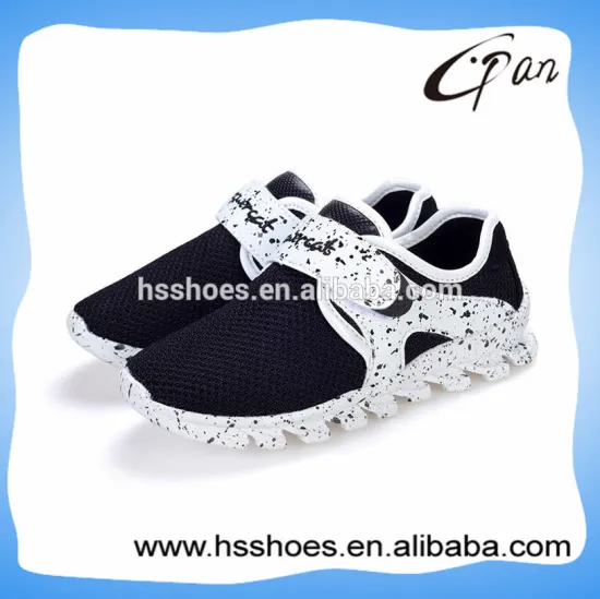 Dirt proof black beautiful shoes for kids