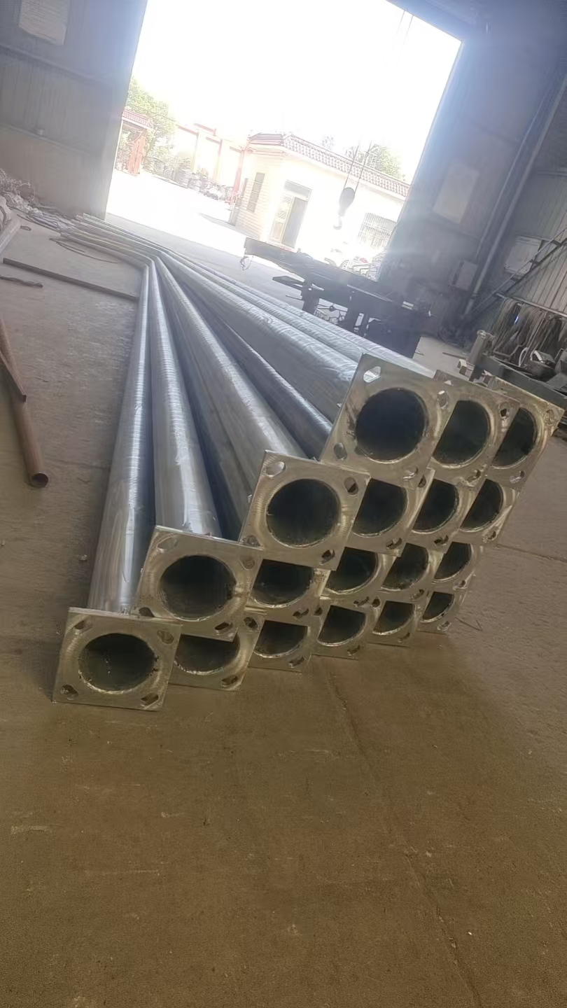 Steel Solar Street Lamp Pole