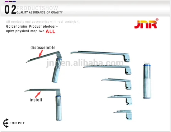 Vet flexible fiberoptic laryngoscope