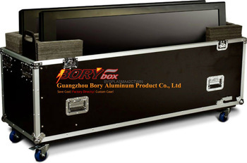 2014 Plasma TV Cases Aluminum Display Case with 50 Mm EPE Foam