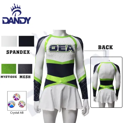 Custom stylish cheerleader uniforms cheerleading uniforms