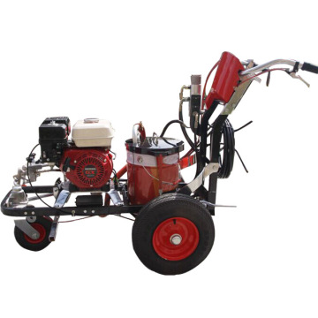 Small Sitting Cold Paint Car Parking Road Surface Line Marking Machine