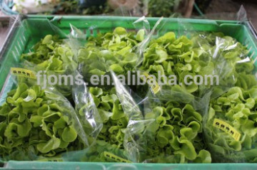 Crystal clear produce sleeves for fruit and vegetable